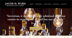 Desktop Screenshot of jakeward.com
